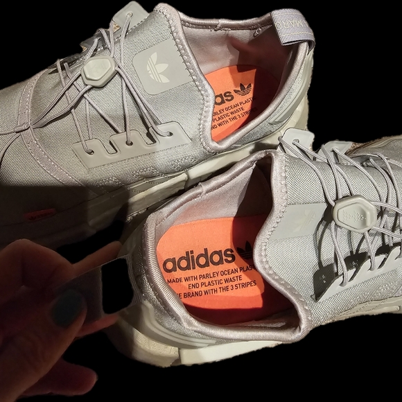 Adidas NMD_R1 Tr Gray Mens size 10 - Picture 3 of 5